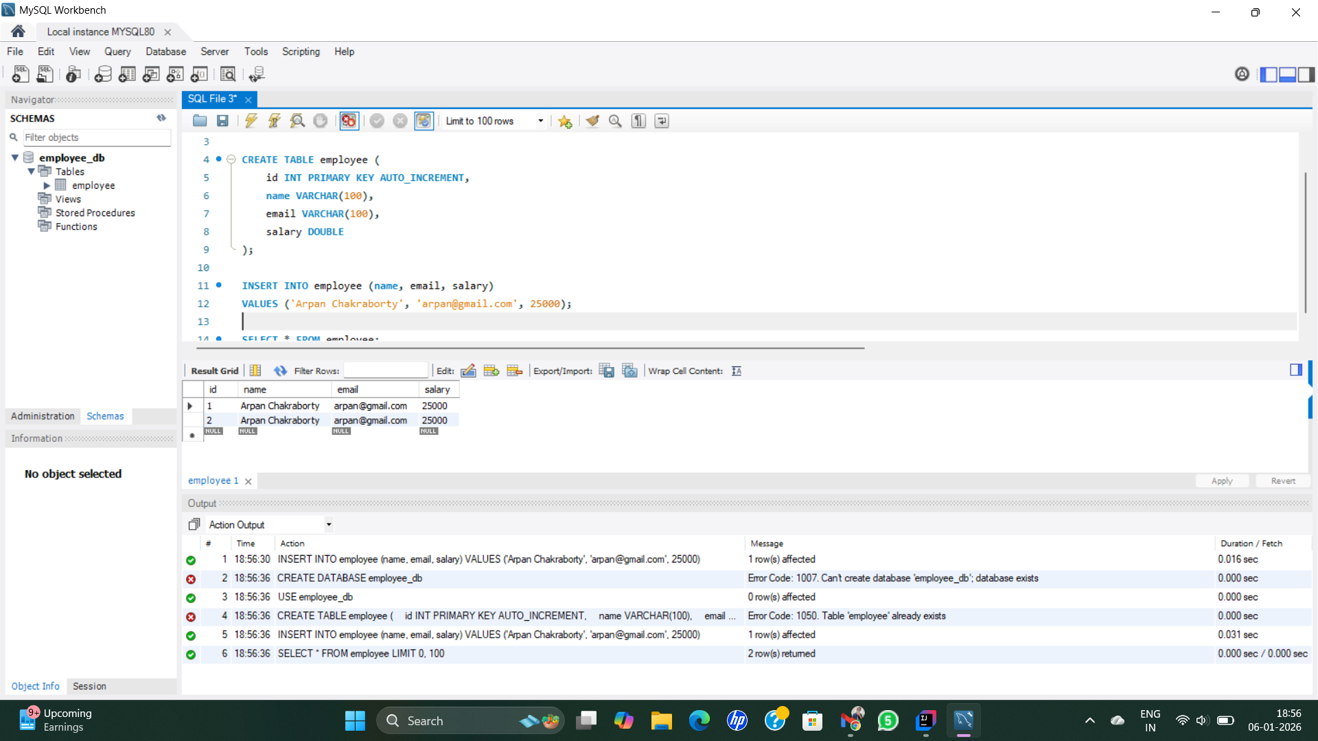 Employee Screenshot 8
